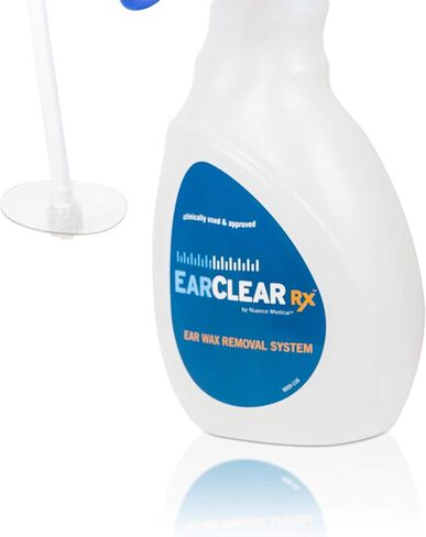 EarClear RX Ear Wash System Full Kit with Otoscope Parent (Rigid Kit, 20 Tips) in Saudi Arabia