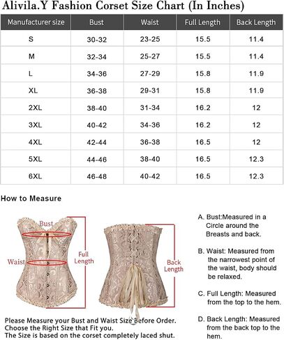Alivila.Y Fashion Womens Vintage Floral Denim Overbust Corset Bustier Top in Kuwait