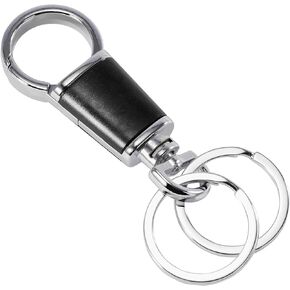 Key Chain Quick Release Spring with one Key Rings Heavy Duty Car Keychain Organizer for Men and Women creative gift