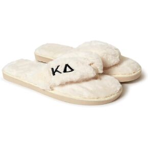 متجر نادي نسائي Kappa Delta Fuzzy Slippers للنساء