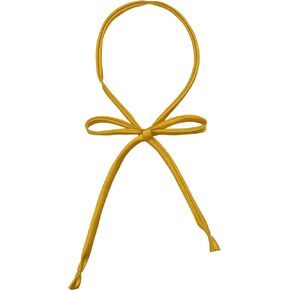 Women's Satin Long Bow Tie, Ladies Self Tied Ribbon Bowtie for Japanese Uniform JK Cosplay Shirt Decoration LBK-1