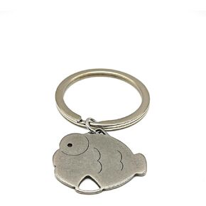 Stainless steel cat keychain, kitten keyring, pet jewelry, ladies and girls pendant gift, gift for friends