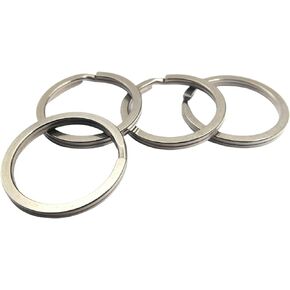 Keyring Dia 14/21/23/27mm Key Ring for Home Car Key Attachment Keyring Organization Key Pendant Pack of 2