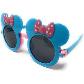 My Shades - Kids Mouse Ear Shape Round Flip Out Sunglasses