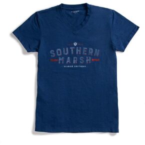Southern Marsh Danielle V Neck Tee - Slub
