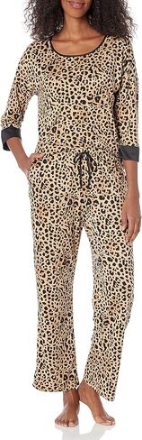 N Natori Women's Peached Knit 3q SLV Pj Set Cb: 26" in Saudi Arabia