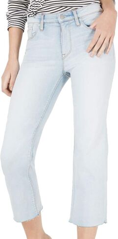 HUDSON Women's Stella Midrise Crop 5 Pocket Jean in Saudi Arabia