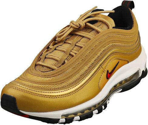 Nike mens Air Max 97 Og, Metallic Gold/Varsity Red, 11.5 in Saudi Arabia