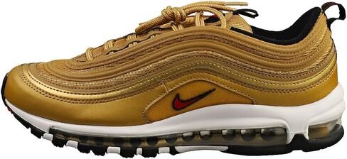 Nike mens Air Max 97 Og, Metallic Gold/Varsity Red, 11.5 in Saudi Arabia