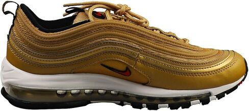 Nike mens Air Max 97 Og, Metallic Gold/Varsity Red, 11.5 in Saudi Arabia