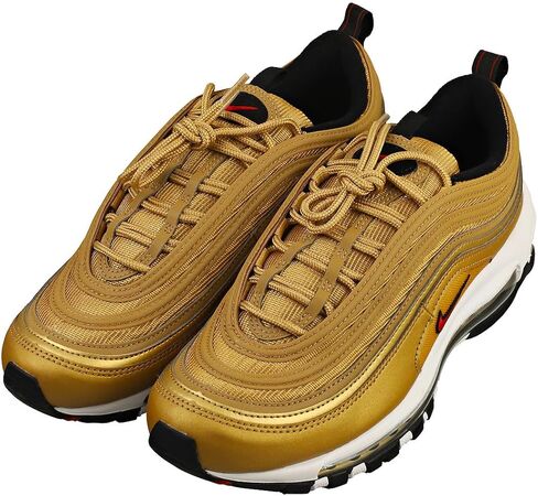 Nike mens Air Max 97 Og, Metallic Gold/Varsity Red, 11.5 in Saudi Arabia