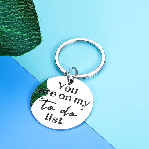 Valentines Gifts for Women Men Funny Keychain for Boyfriend Girlfriend Husband Wife 1 Year Anniversary Wedding Engagement Couple Gift for Groom Bride Fiance Fiancee Christmas Birthday Gift for Him Her in Saudi Arabia