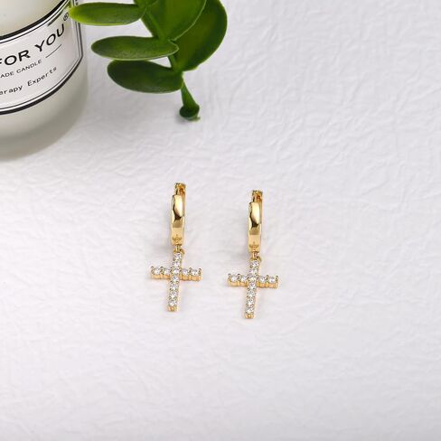 JWEIWENCAY18K Gold Plated Earrings for Women Dangle Hoop Earrings in Saudi Arabia