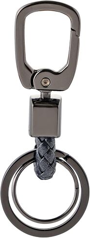 Key Ring Clip, Car Keychain Clip, Key Chain Ring for Men and Women (Black) in Kuwait