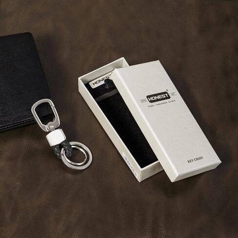 Key Ring Clip, Car Keychain Clip, Key Chain Ring for Men and Women (Black) in Kuwait