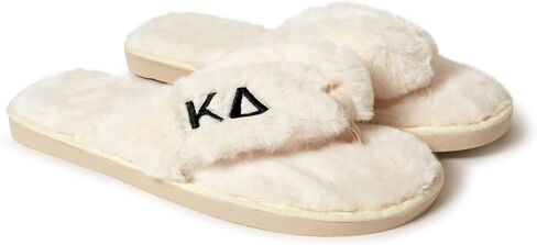 Sorority Shop Kappa Delta Fuzzy Slippers Women in Saudi Arabia