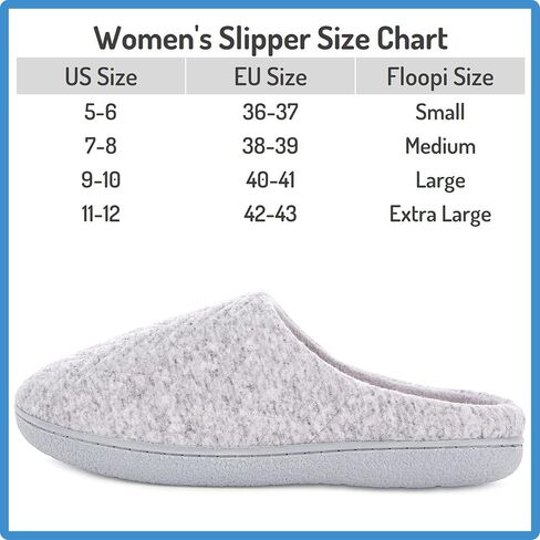Floopi Slippers for Women Indoor Outdoor Faux Sherpa Fur W/Warm Fleece Lined Clog Slipper W/Memory Foam in Saudi Arabia