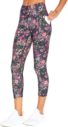 Marika Women's Carson High Rise Pocket Capri Legging in Saudi Arabia