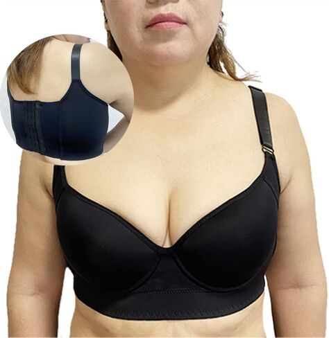 Filifit Sculpting Uplift Bra,Women Deep Cup Bra Maureenedd Bra Hide Back Fat Full Coverage Bra Push Up Sports Bras in Saudi Arabia