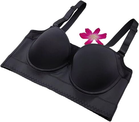 Filifit Sculpting Uplift Bra,Women Deep Cup Bra Maureenedd Bra Hide Back Fat Full Coverage Bra Push Up Sports Bras in Saudi Arabia