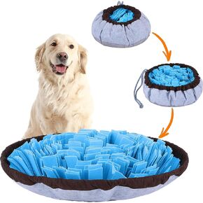 PET ARENA Snuffle Mat for Dogs, Cats - 25" x 25’’ Dog Snuffle Mat Interactive Feed Game for Boredom, Encourages Natural Foraging Skills and Stress Relief for Small/Medium/Large Dogs