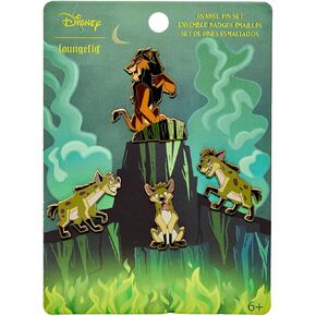 Loungefly Villains: Lion King - Scar Glow in The Dark Mini-Backpack, Amazon Exclusive in Kuwait