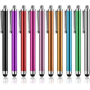 Stylus Pens for Touch Screens, Abiarst High Precision Universal Stylus for iPad iPhone Tablets Samsung Galaxy All Capacitive Touch Screens (10-Pack)