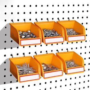 ELEAD 260 Piece Pegboard Hooks 1/8 and 1/4 inch peg Board Organizer Accessories with Pegboard Bins for Organizing Various Tools in The Garage Kitchen Bathroom Craft Room