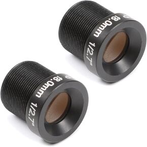 Othmro 3Pcs 8mm CCTV Camera Lens 3MP F2.0 Pixels Security WiFi Camera Lens, 1/2.5 Inch Wide Angle for Camera M12 Threaded Dia for CCTV IP Camera Panoramic CCTV Camera Lens