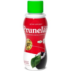Prunelax Ciruelax Natural Laxative Regular Liquid, for Occasional Constipation, 4.05 fl oz, Red, (EX1391)