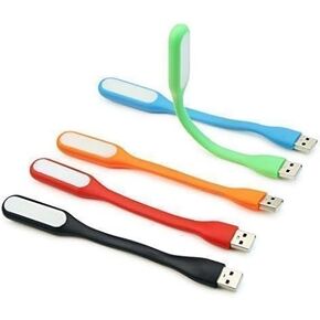boodgood USB Light for Keyboard, USB Laptop Light, Mini USB Lamp for Notebook Computer, Flexible Gooseneck Reading Lamp, LED Lighting Source, 10-Pack