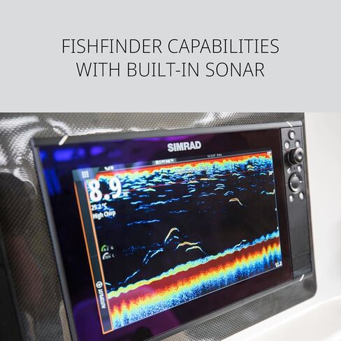 Simrad NSS12 Evo3S - جهاز رسم الخرائط متعدد الوظائف مقاس 12 بوصة مع مخططات C-MAP المحملة مسبقًا في الولايات المتحدة، 000-15403-002 in Kuwait