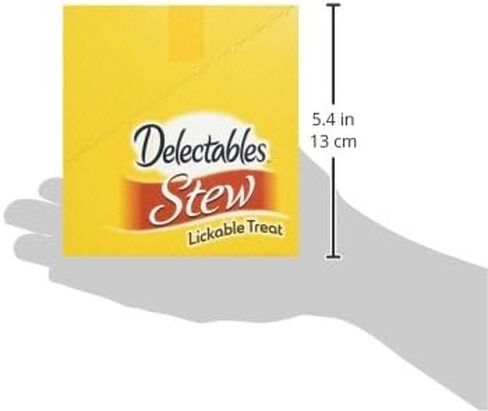 Hartz Delectables Stew Lickable Wet Cat Treats for Adult & Senior Cats, Variety Pack, 30 Count in Saudi Arabia