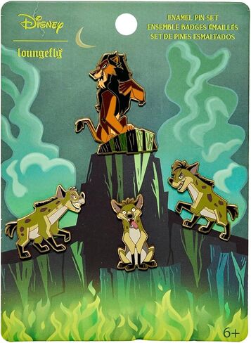 Loungefly Villains: Lion King - Scar Glow in The Dark Mini-Backpack, Amazon Exclusive in Saudi Arabia