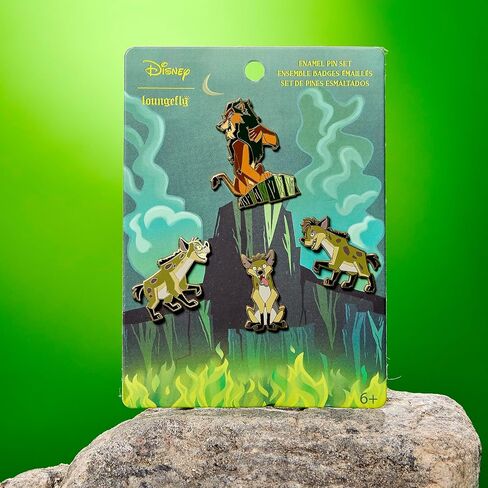 Loungefly Villains: Lion King - Scar Glow in The Dark Mini-Backpack, Amazon Exclusive in Saudi Arabia