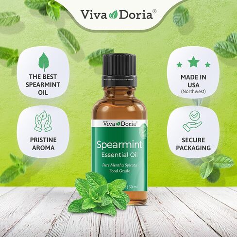 Viva Doria 100% Pure Clove Bud Essential Oil, Undiluted, Food Grade, 15 mL (0.5 fl oz) in Kuwait