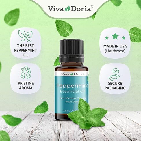 Viva Doria 100% Pure Clove Bud Essential Oil, Undiluted, Food Grade, 15 mL (0.5 fl oz) in Kuwait
