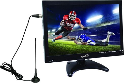 SuperSonic SC-195 Portable Widescreen LCD Display with Digital TV Tuner, USB/SD Inputs and AC/DC Compatible for RVs, 7-Inch in Saudi Arabia