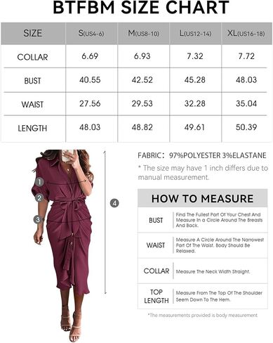 BTFBM Women 2023 Button Down Ruched Shirt Dresses Short Sleeve Lapel V Neck Elegant Party Spring Summer Maxi Satin Dress in Kuwait