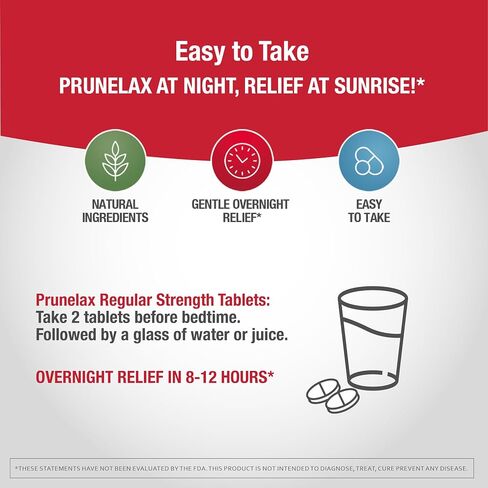 Prunelax Ciruelax Natural Laxative Regular Liquid, for Occasional Constipation, 4.05 fl oz, Red, (EX1391) in Saudi Arabia