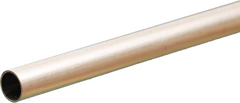 أنبوب ألومنيوم دائري K & S K&S 83062، 5/16 بوصة OD × 0.049 بوصة جدار × 12 بوصة طول، قطعة واحدة، صنع في الولايات المتحدة الأمريكية in Kuwait
