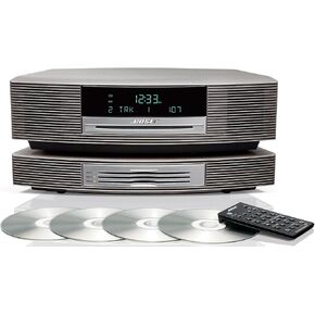 Bose® Wave® Music System with Multi-CD Changer - Titanium Silver