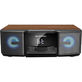 Bell + Howell High Definition Music System w/CD Player & Bluetooth