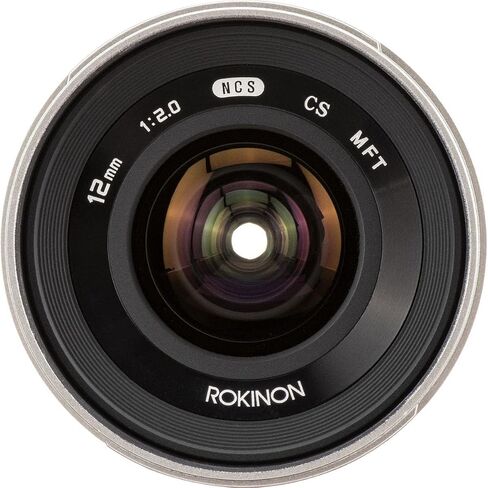 روكينون عدسة بزاوية عريضة للغاية 12 ملم F2.0 لكاميرات فوجي فيلم اكس ماونت Rk12M-Fx-Sil in Saudi Arabia