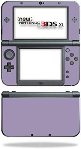 MightySkins Skin Compatible with New Nintendo 3DS XL (2015) Cover wrap Sticker Skins Solid Pink in Kuwait