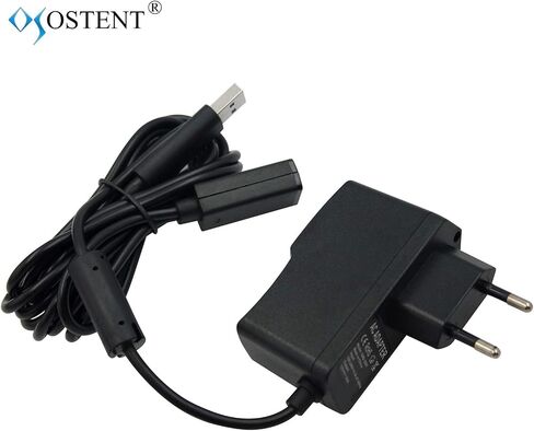 OSTENT US AC Power Supply Cable Cord Adapter for Microsoft Xbox 360 Kinect Sensor Camera in Kuwait