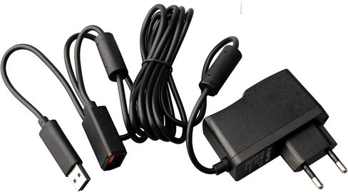 OSTENT US AC Power Supply Cable Cord Adapter for Microsoft Xbox 360 Kinect Sensor Camera in Kuwait