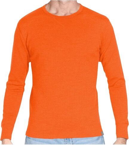 MERIWOOL Mens Base Layer 100% Merino Wool Heavyweight 400g Thermal Shirt for Men in Kuwait