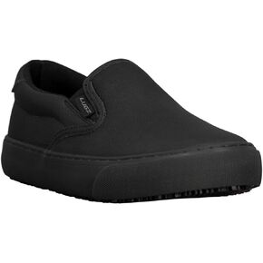 Lugz Women's Clipper Slip-Resistant Work Shoe Food Service, Black, 11