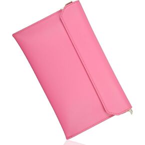 Covelin Women's Wristlet Clutch Handbag Genuine Leather Envelope Evening Shoulder Bags